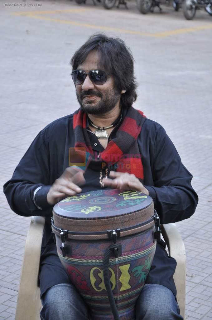 Roop Kumar Rathod at Rock on Hindustan video shoot in Mumbai on 7th Jan 2013