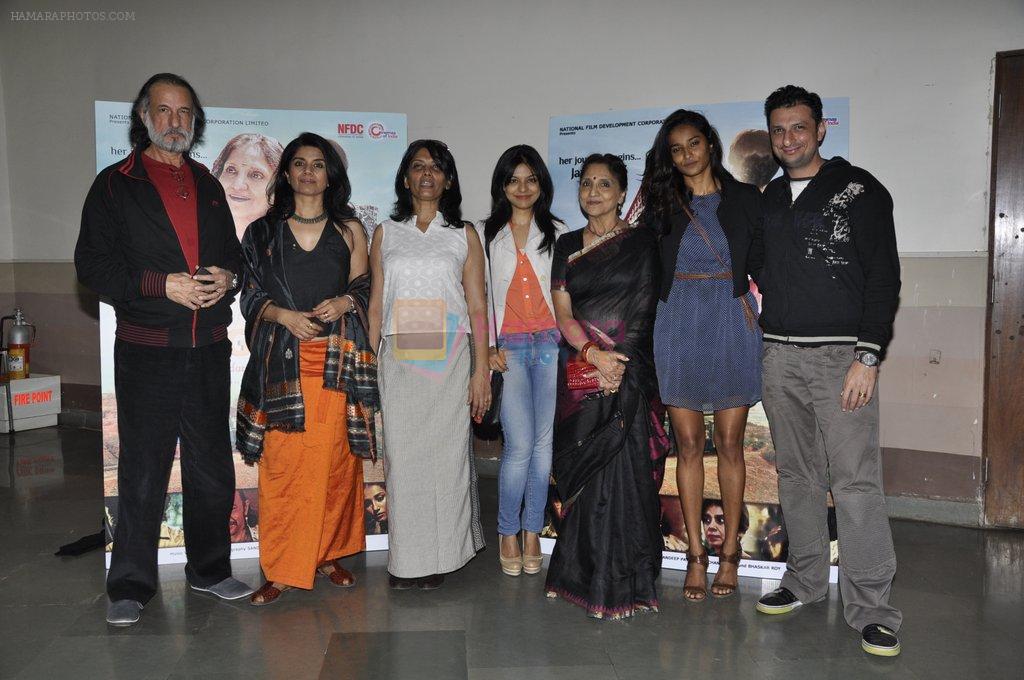 Mita Vashisht, Sarita Joshi, Rushad Rana at the Special screening of NFDC's Gangoobai in NFDC, Worli Mumbai on 8th Jan 2013