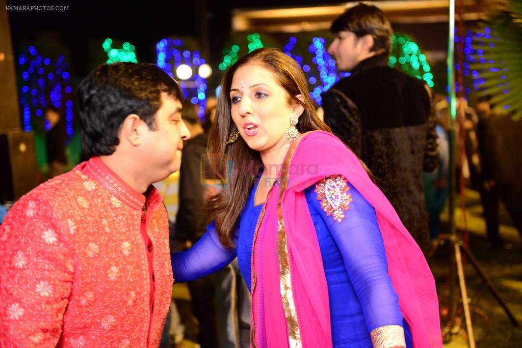 Indresh Malik at Vivian Dsena and Vahbbiz Dorabjee Marriage in Mumbai on 8th Jan 2013