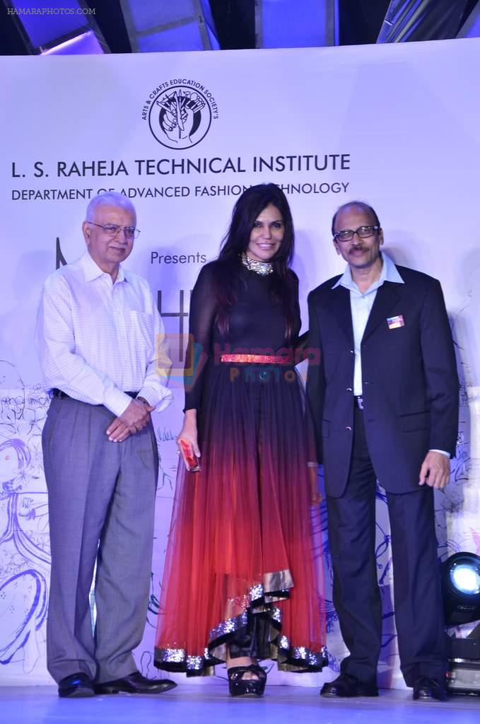 Nisha Jamwal at LS Raheja Technical's Alchemy 2013 Fashion Show in Mumbai on 9th Jan 2013
