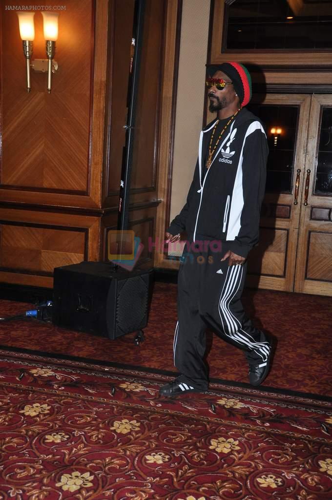 Snoop Dogg's press meet in Mumbai on 10th Jan 2013