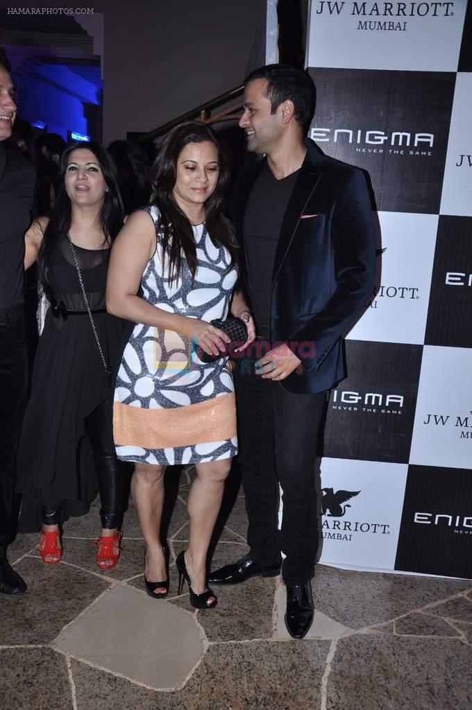 Rohit Roy at Relaunch of Enigma hosted by Krishika Lulla in J W Marriott, Mumbai on 11th Jan 2013