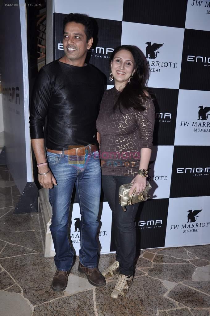 Anup Soni, Juhi babbar at Relaunch of Enigma hosted by Krishika Lulla in J W Marriott, Mumbai on 11th Jan 2013