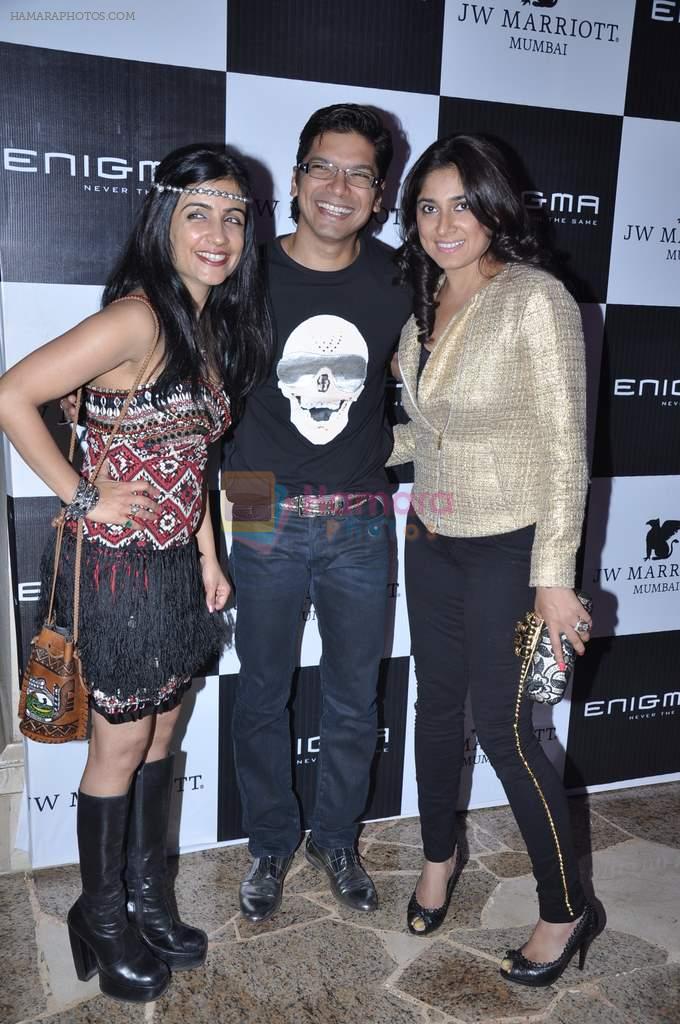 Shaan, Shibani Kashyap at Relaunch of Enigma hosted by Krishika Lulla in J W Marriott, Mumbai on 11th Jan 2013