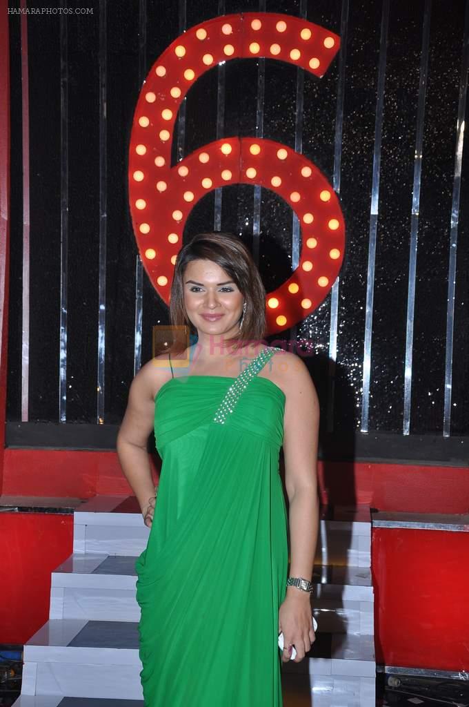 Aashka Goradia at Bigg Boss 6 grand finale in Lonavala, Mumbai on 12th Jan 2013