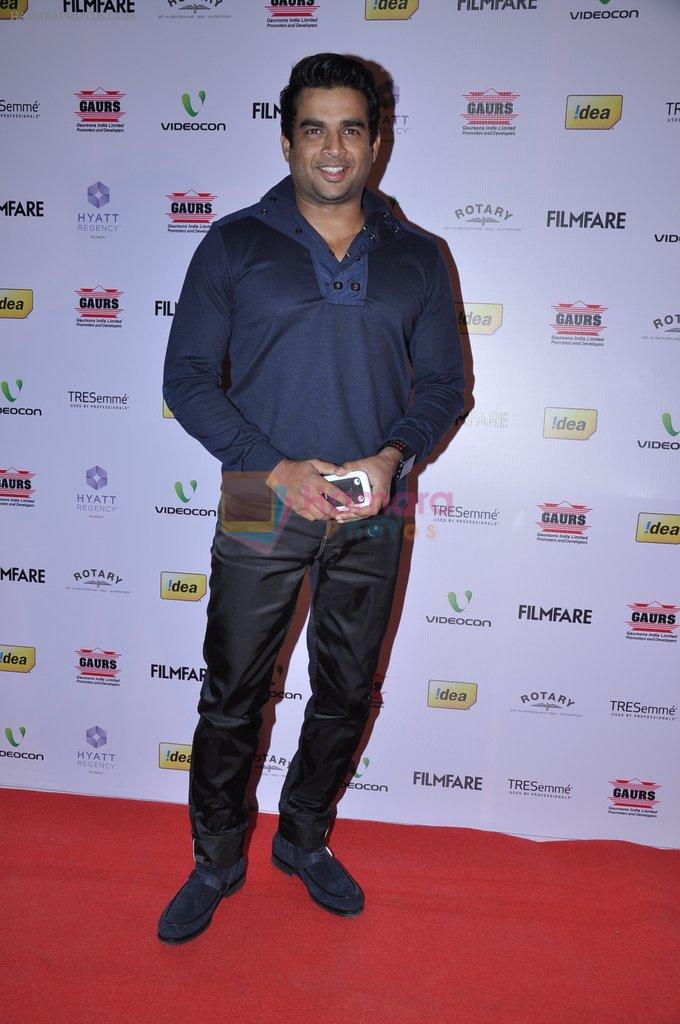 Madhavan at Filmfare Nomination bash in Mumbai on 14th Jan 2013