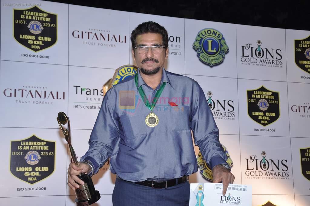 Mukesh Rishi at Lions Gold Awards in Mumbai on 16th Jan 2013
