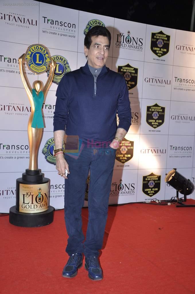 Jeetendra at Lions Gold Awards in Mumbai on 16th Jan 2013