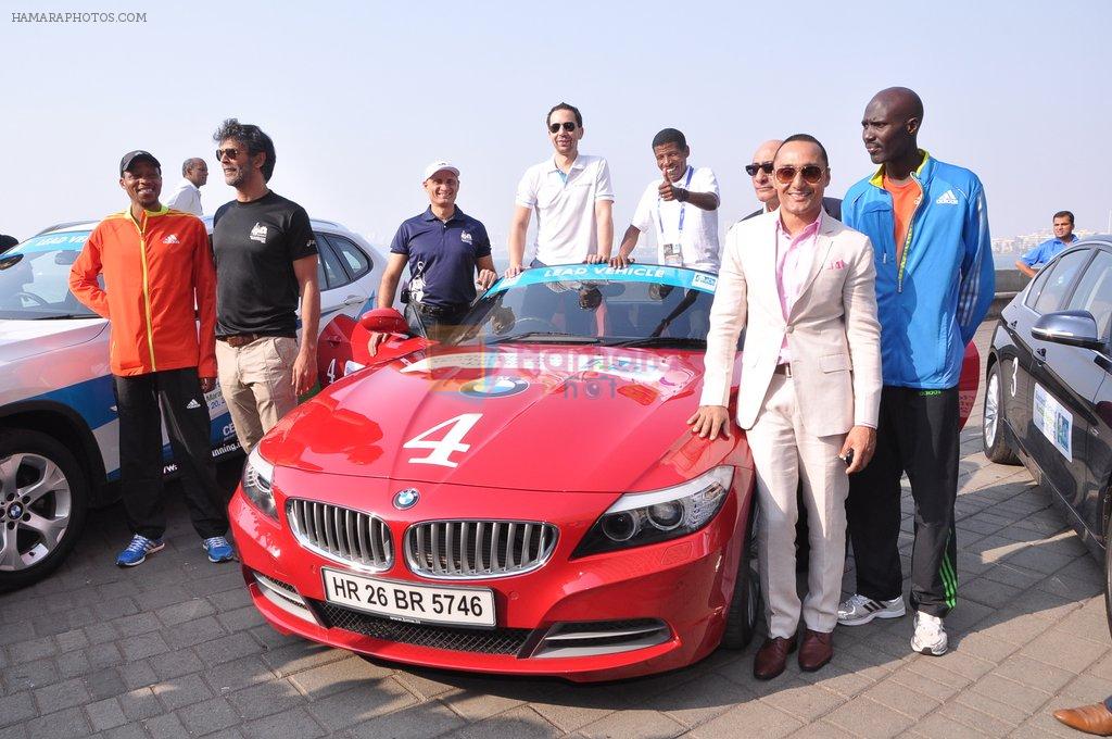 Rahul Bose, Milind Soman at SCMM-BMW event in Mumbai on 17th Jan 2013
