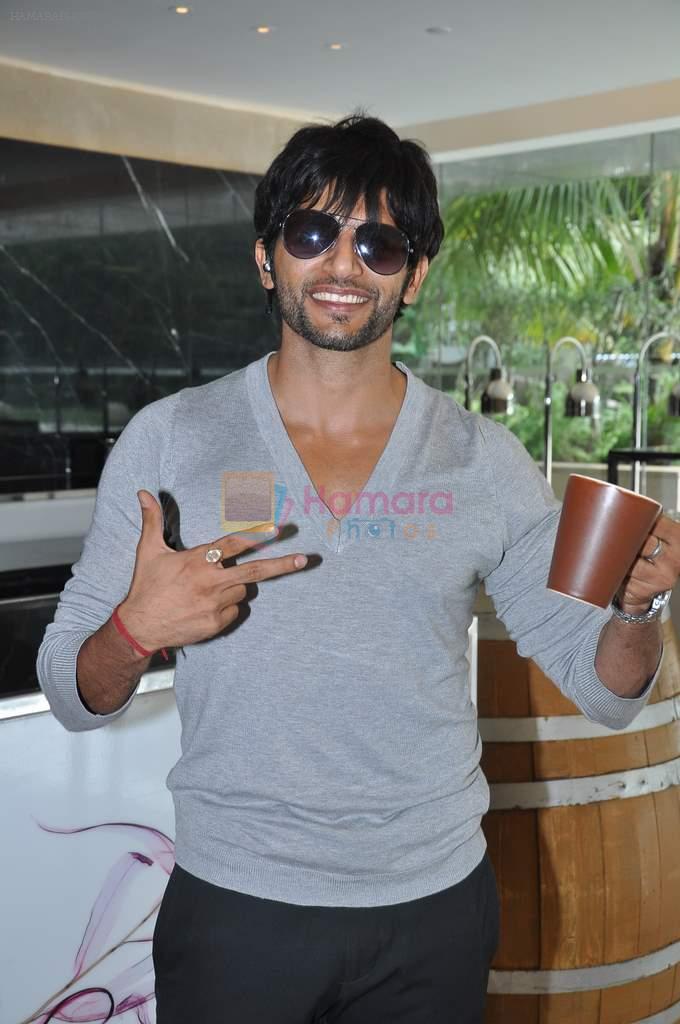 Karanvir Bohra at the press conference of Life OK's new reality show Welcome in Mumbai on 18th Jan 2013