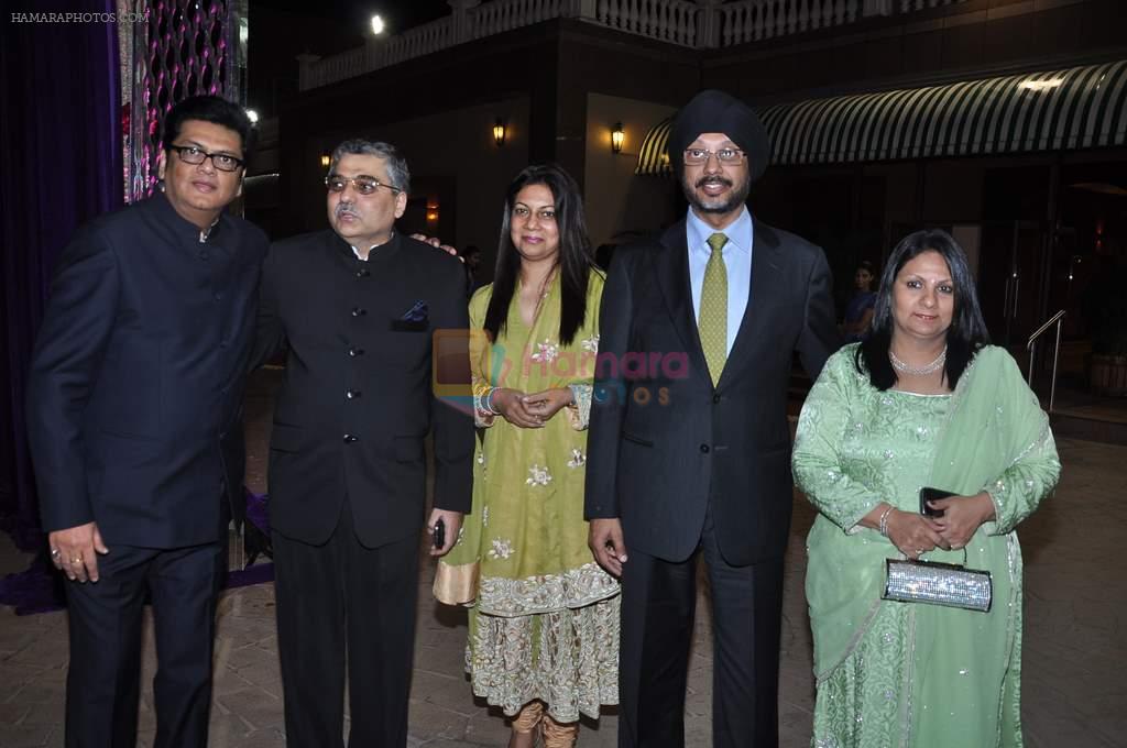 at Ravi and Rubaina's wedding reception in Taj Land's End, Mumbai on 18th Jan 2013