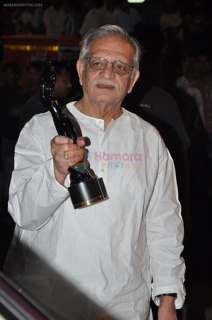 Gulzar at Filmfare Awards 2013 in Yashraj Studio, Mumbai on 20th Jan 2013