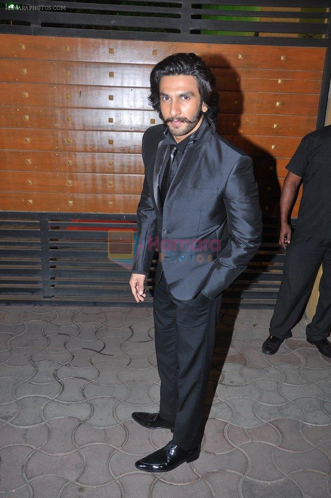 Ranveer Singh at Filmfare Awards 2013 in Yashraj Studio, Mumbai on 20th Jan 2013