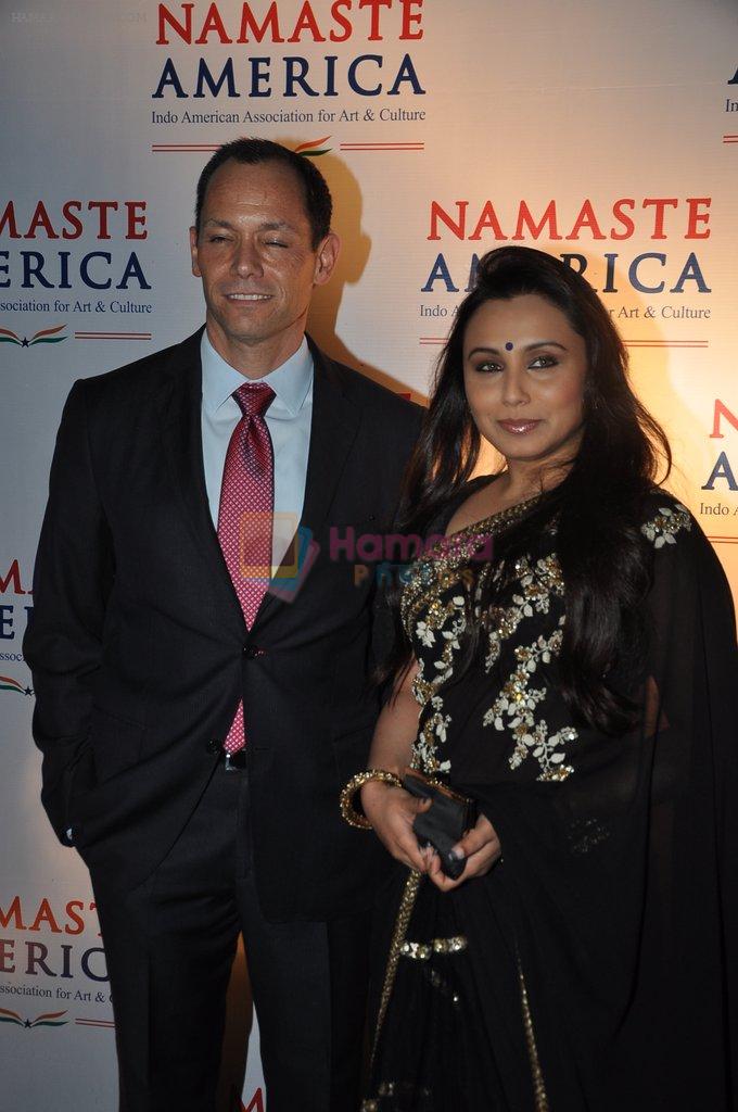 Rani Mukherjee at Namastey America-Obama event in Mumbai on 21st Jan 2013
