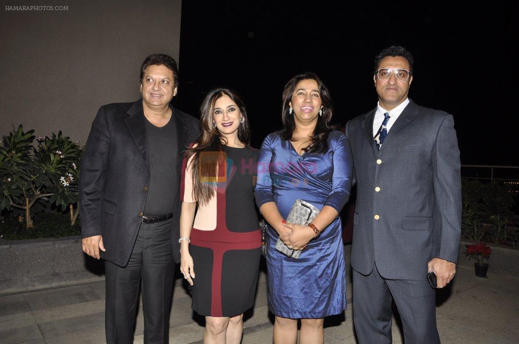 Lucky Morani, Mohammed Morani, Anu Ranjan, Sashi Ranjan at Reception hosted by Kunika and Rana Singh in honour of Lord Wedgwood in Mumbai on 23rd Jan 2013