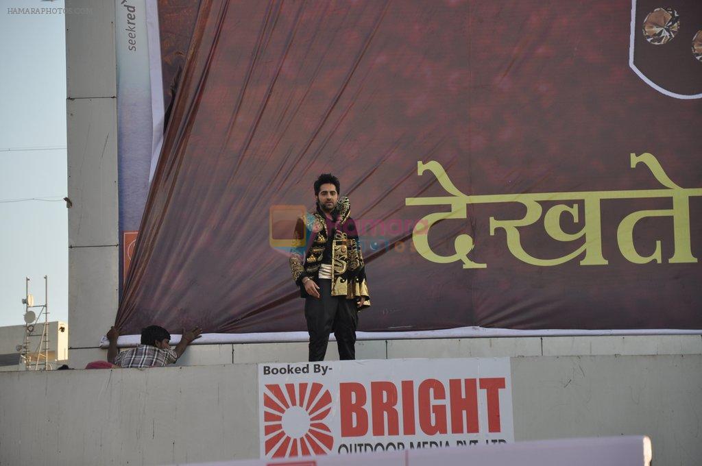 Ayushman Khurana at Nautanki Saala first look launch in Andheri, Mumbai on 23rd Jan 2013