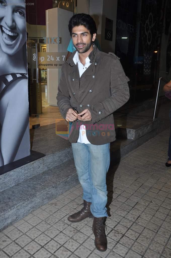 Taaha Shah at Race 2 screening in PVR on 24th Jan 2013