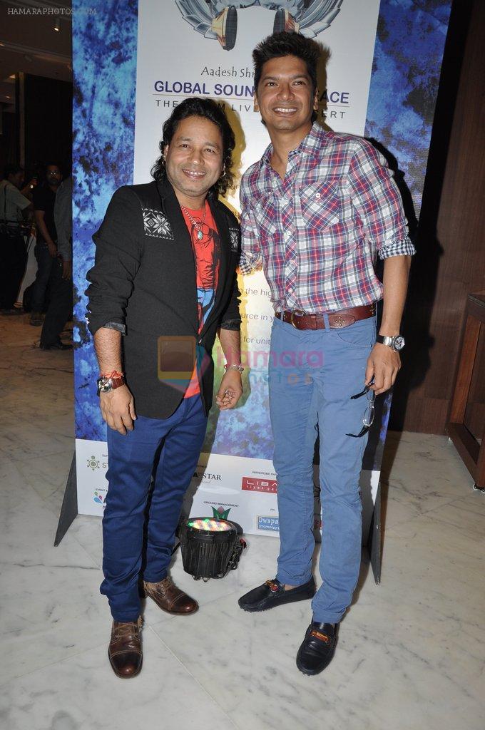 Shaan, Kailash Kher at Global Sound of Peace press conference in Mumbai on 24th Jan 2013
