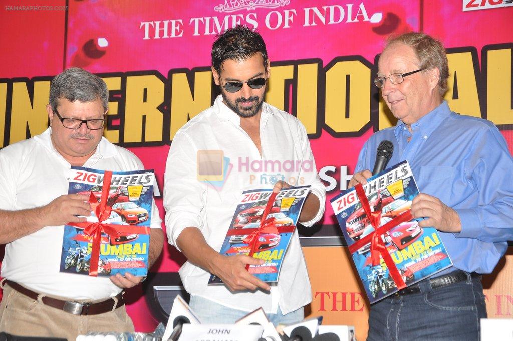 John ABraham at Mumbai International Motor Show in BKC, Mumbai on 24th Jan 2013