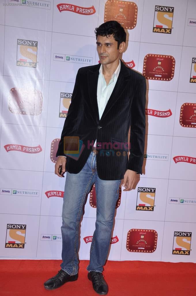 Niketan Madhok at Stardust Awards 2013 red carpet in Mumbai on 26th jan 2013