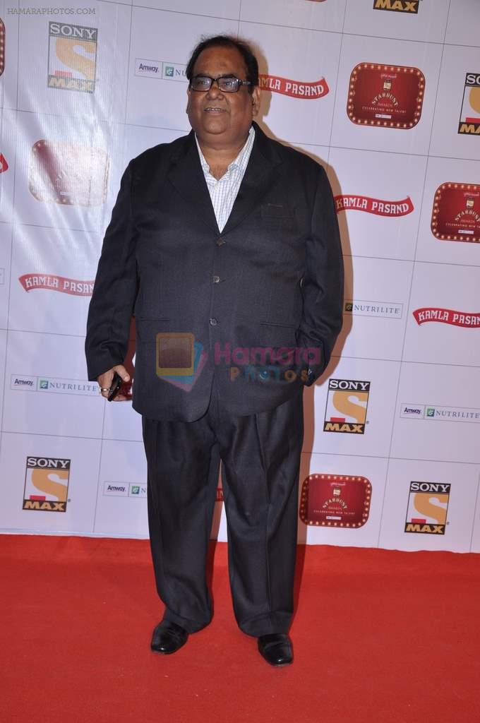 Satish Kaushik at Stardust Awards 2013 red carpet in Mumbai on 26th jan 2013