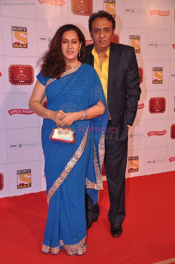 Ranjeet at Stardust Awards 2013 red carpet in Mumbai on 26th jan 2013