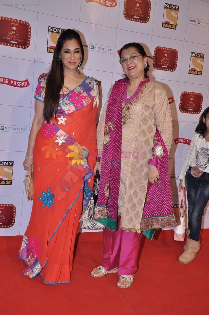 Lucky Morani at Stardust Awards 2013 red carpet in Mumbai on 26th jan 2013
