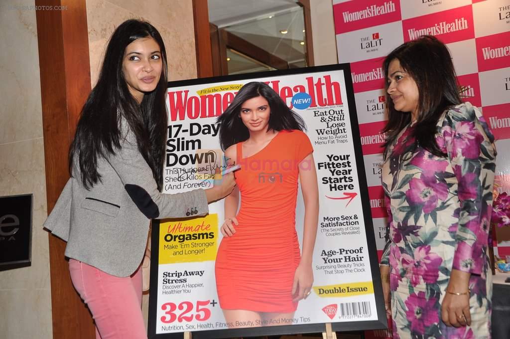 Diana Penty at Women's Helath cover launch in Lalit Hotel, Mumbai on 27th Jan 2013