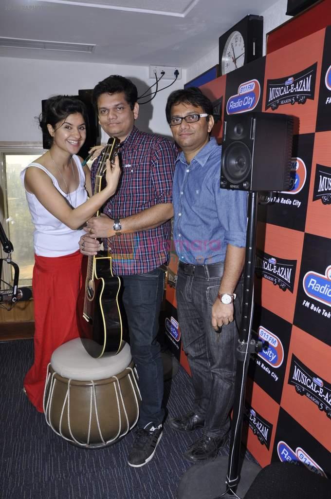 RJ Archana at Radio City Musical-e-azam in Bandra, Mumbai on 27th Jan 2013