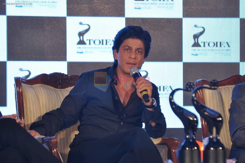Shahrukh Khan at Times of India Awards press meet in Taj Land's End, Mumbai on 29th Jan 2013