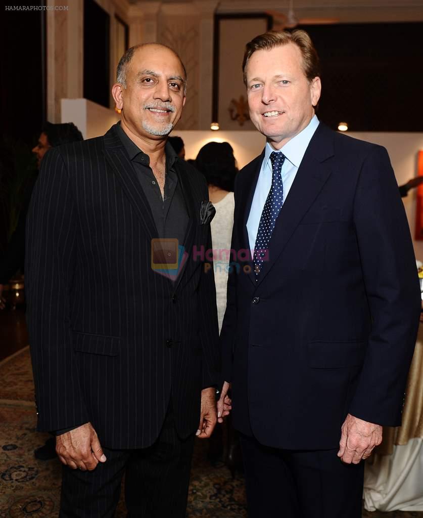 Alex Kuruville and Robin Wood head at the event SOTHEBY's PRESENTS INDIA FANTASTIQUE in The Imperial, New Delhi on 31st Jan 2013 