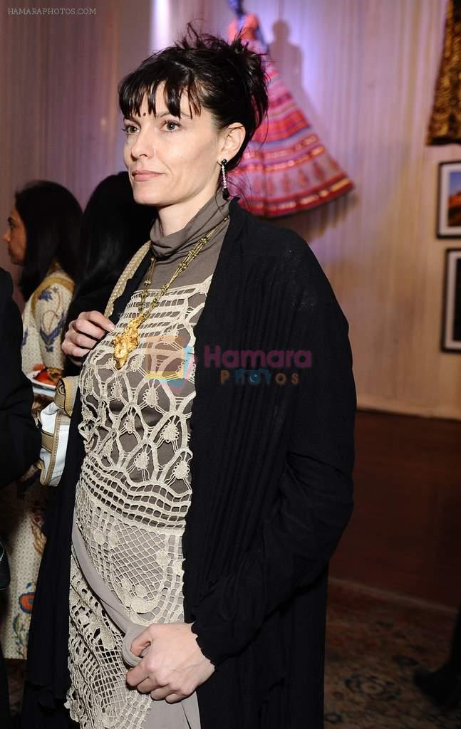 Artist Simona Bocchi at the event SOTHEBY's PRESENTS INDIA FANTASTIQUE in The Imperial, New Delhi on 31st Jan 2013