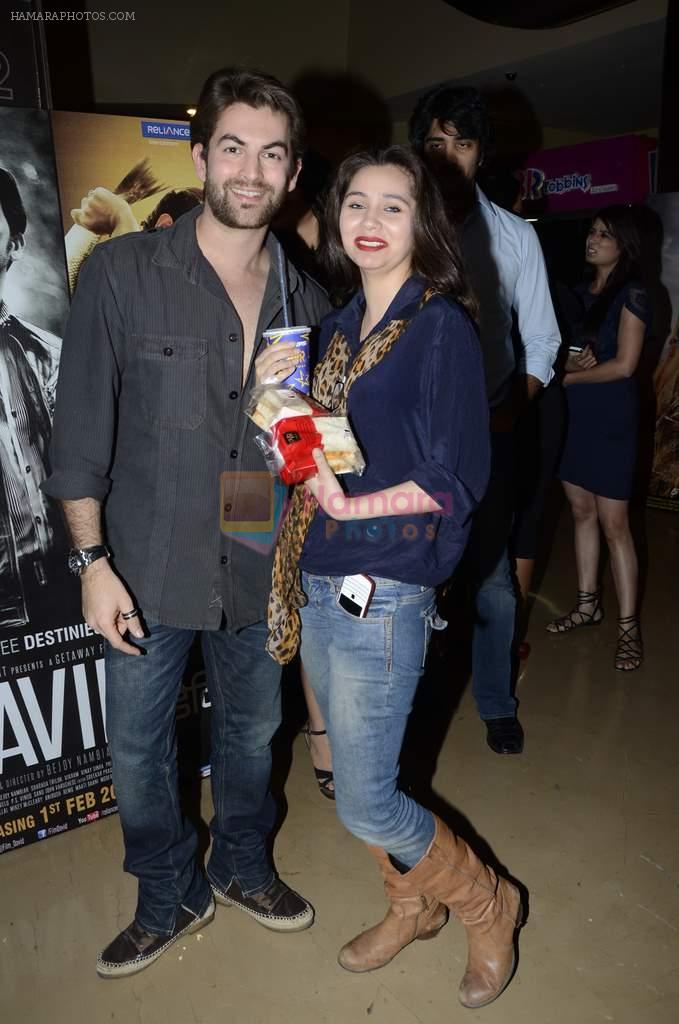 Neil Mukesh at David premiere in PVR, Mumbai on 31st Jan 2013