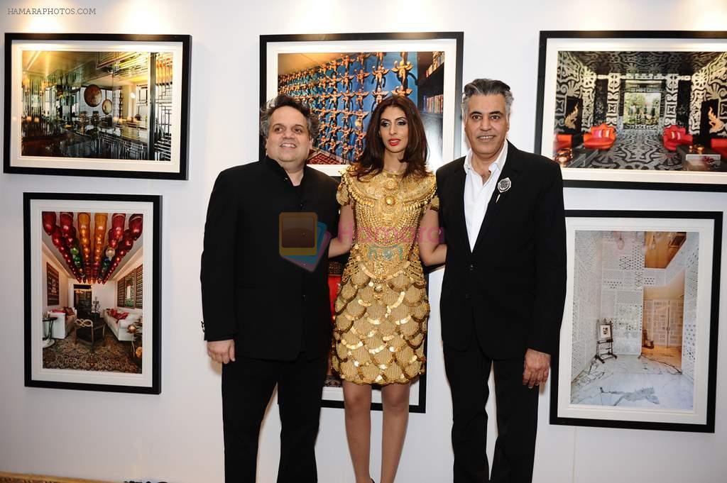 Sandeep Khosla, Shweta Nanda and Abu Jani at the event SOTHEBY's PRESENTS INDIA FANTASTIQUE in The Imperial, New Delhi on 31st Jan 2013