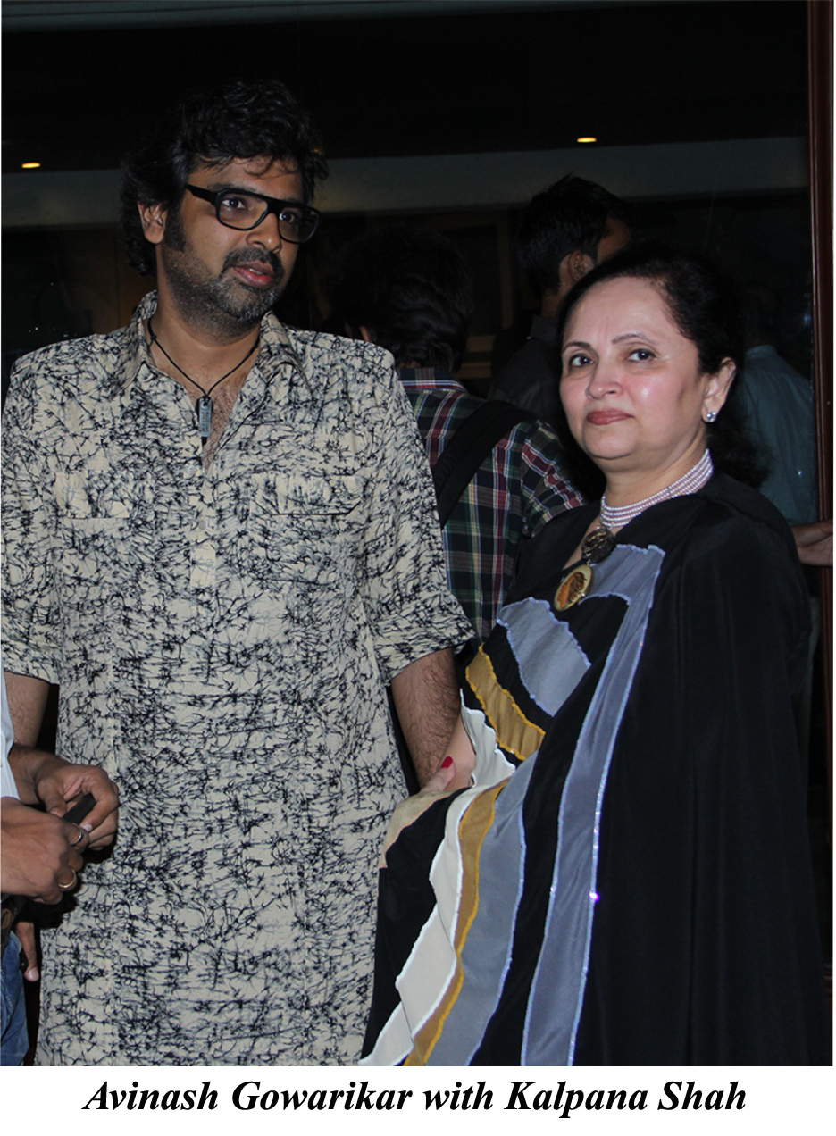 Avinash Gowarikar with Kalpana Shah