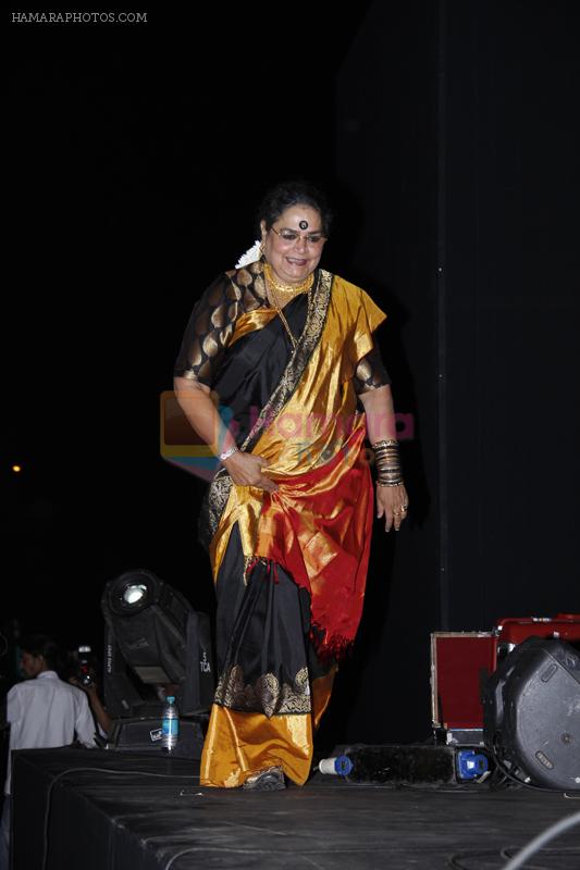 Usha Uthup at Musical Evening at Kala Ghoda Arts Festival in Cross Maidan, Mumbai on 3rd Feb 2013