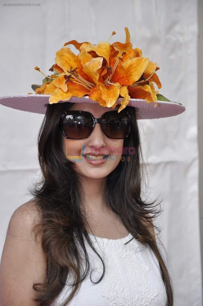 Amy Billimoria at McDowell Signature Premier Indian Derby 2013 day 1 in Mumbai on 3rd Feb 2013