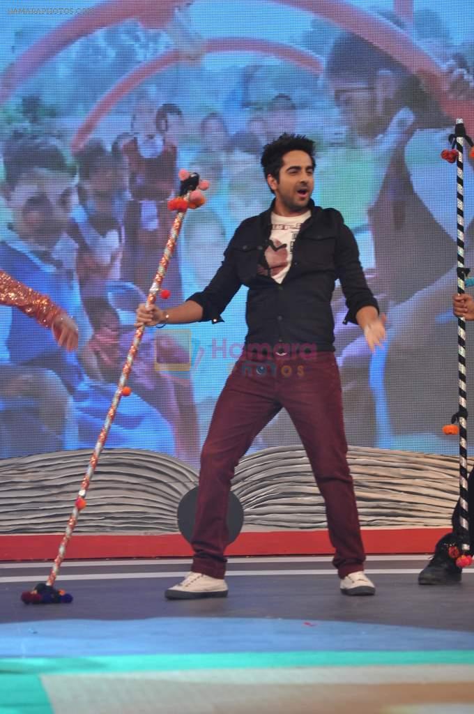 Ayushman Khurana at NDTV Support My school 9am to 9pm campaign which raised 13.5 crores in Mumbai on 3rd Feb 2013