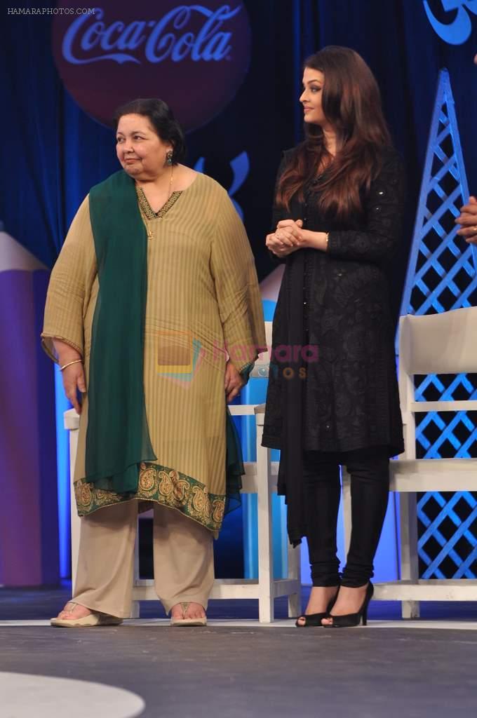 Aishwarya Rai Bachchan at NDTV Support My school 9am to 9pm campaign which raised 13.5 crores in Mumbai on 3rd Feb 2013