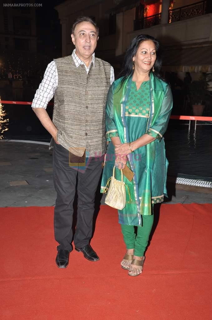 Anang Desai at Anjan Shrivastav son's wedding reception in Mumbai on 10th Feb 2013