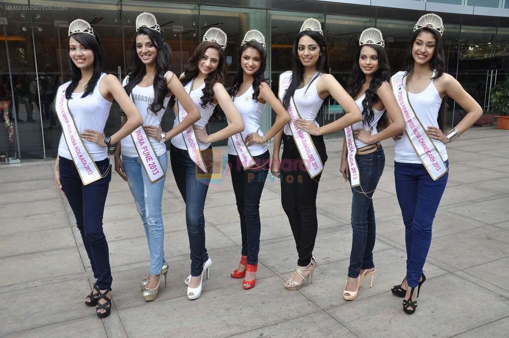 at Femina Miss India Mumbai auditions in Westin Hotel, Mumbai on 11th Feb 2013