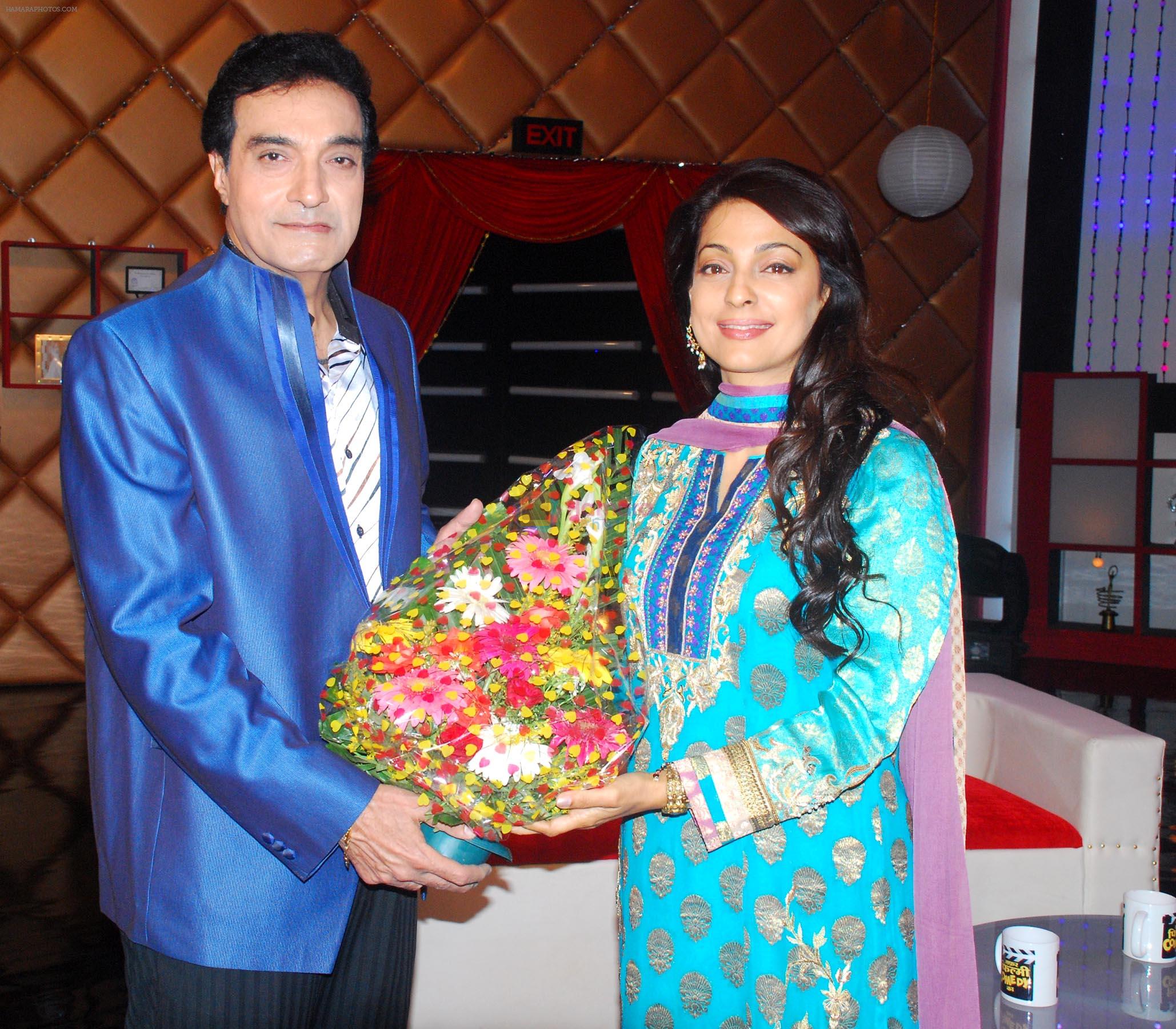 dheeraj kumar & juhi shoots for Safar Filmy comeda ka