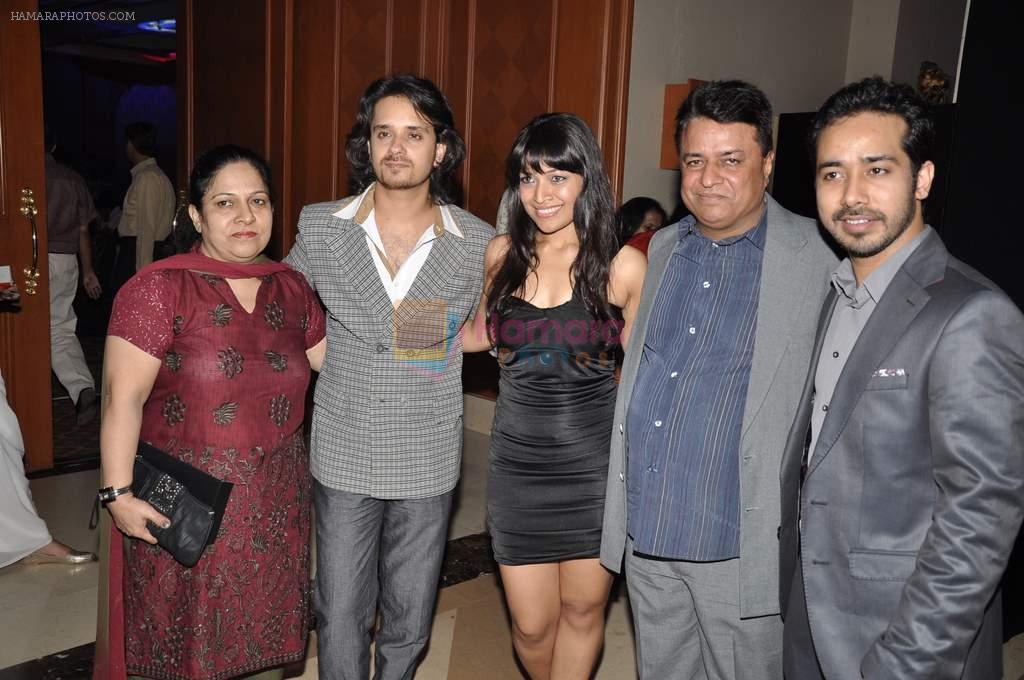 Raghav Sachar, Amita Pathak, Kumar Mangat, Abhishek Pathak at Aatma film promotions in J W Marriott, Mumbai on 11th Feb 2013