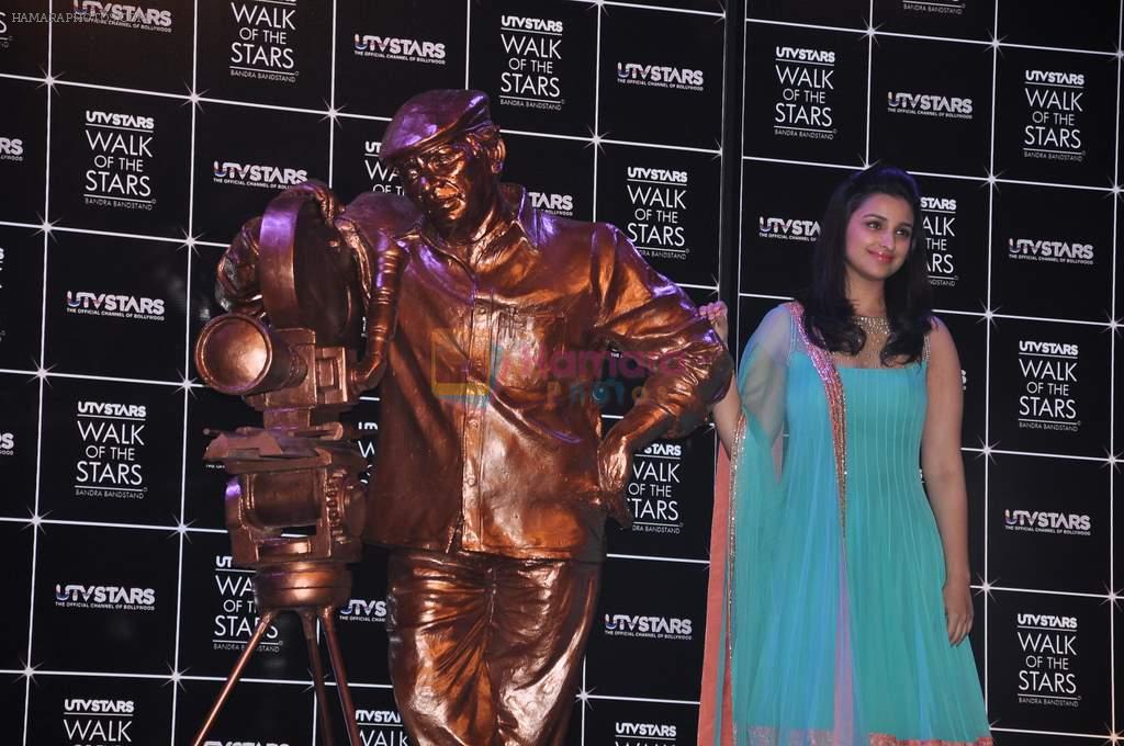 Parineeti Chopra at UTV Walk the stars with Yash Chopra in Mumbai on 11th Feb 2013