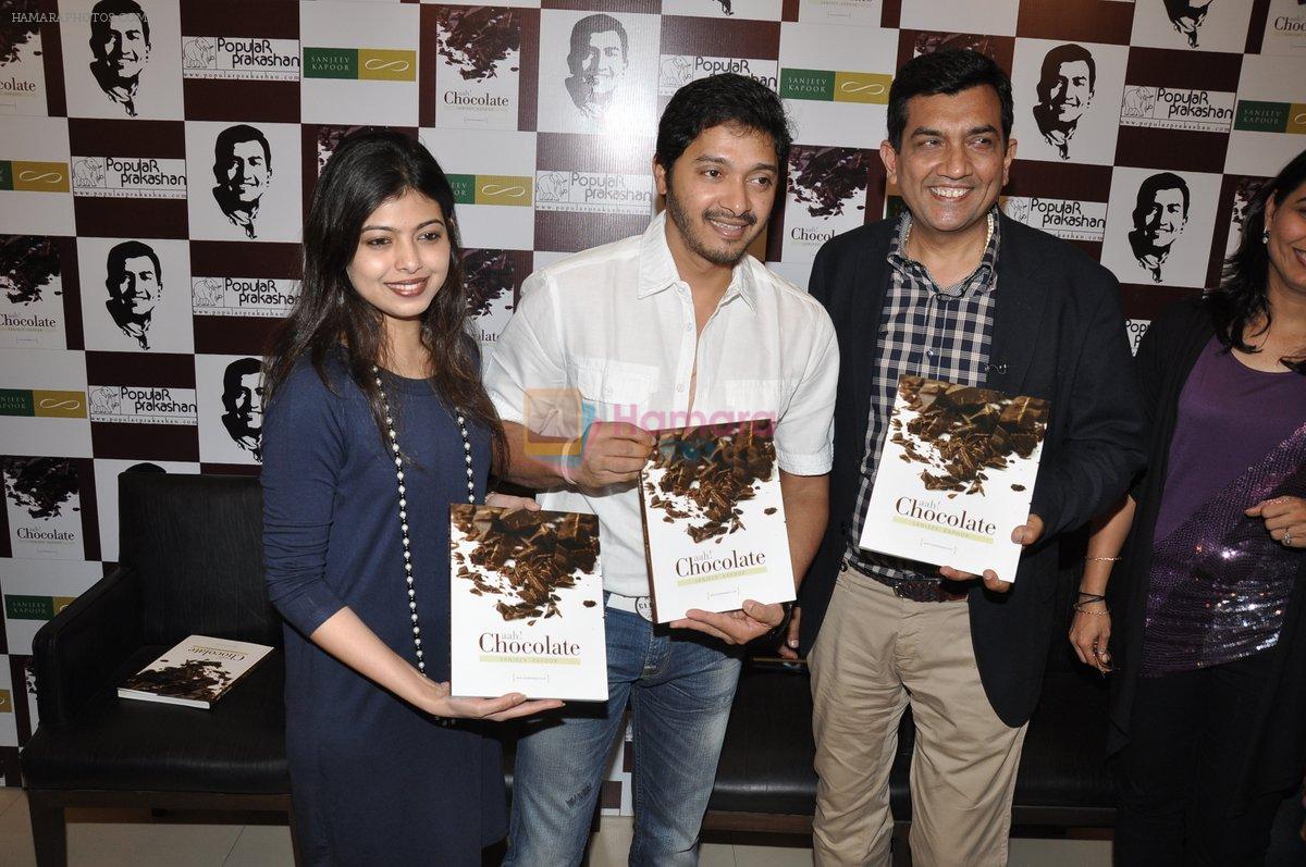 Shreyas Talpade, Deepti Talpade at Sanjeev Kapoor's Aah Chocolate Book Launch in Mumbai on 12th Feb 2013