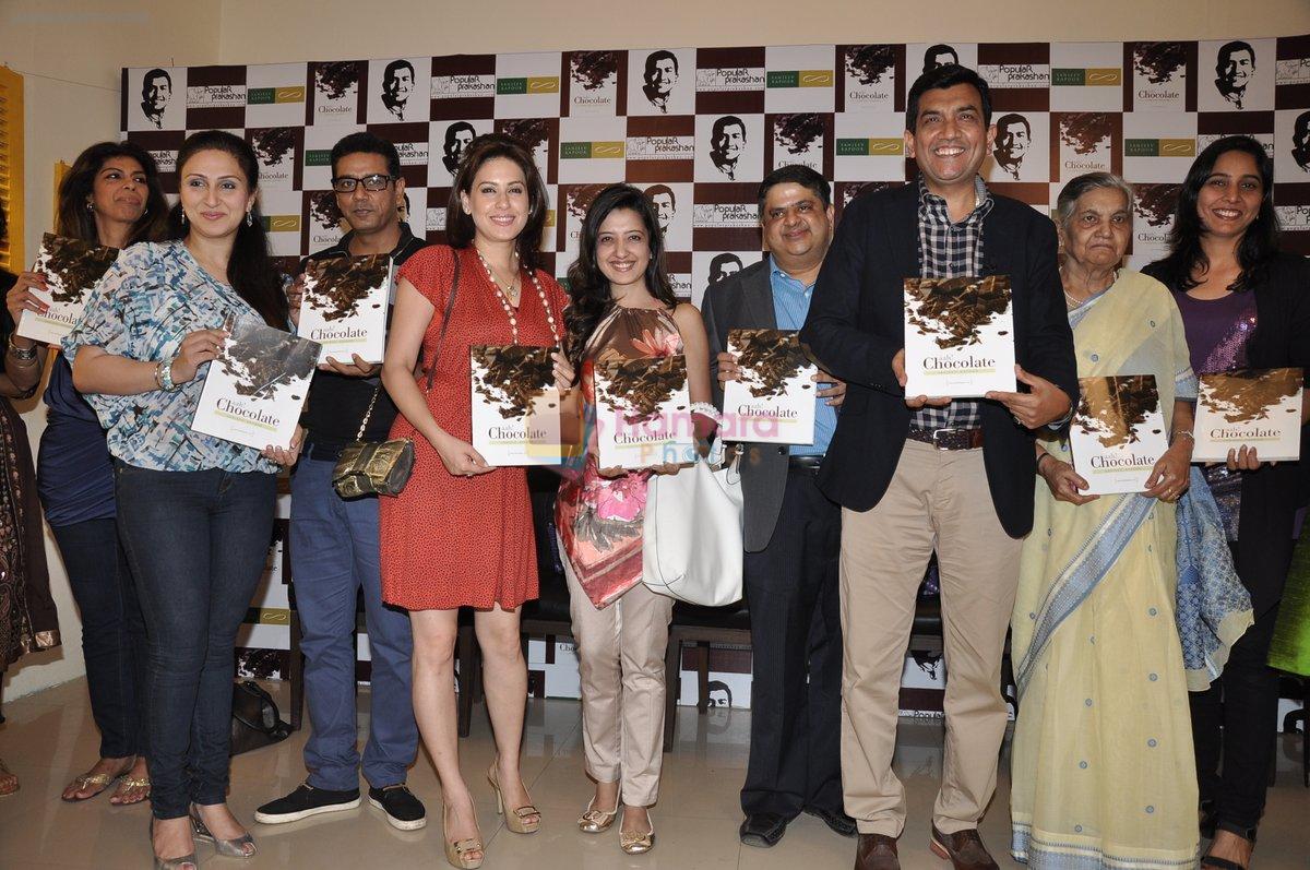 Sanjeev Kapoor, Amrita Raichand, Juhi babbar, Anup Soni, Amy Billimoria at Sanjeev Kapoor's Aah Chocolate Book Launch in Mumbai on 12th Feb 2013