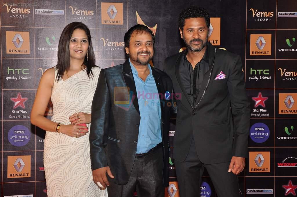 Prabhu Deva at Star Guild Awards red carpet in Mumbai on 16th Feb 2013