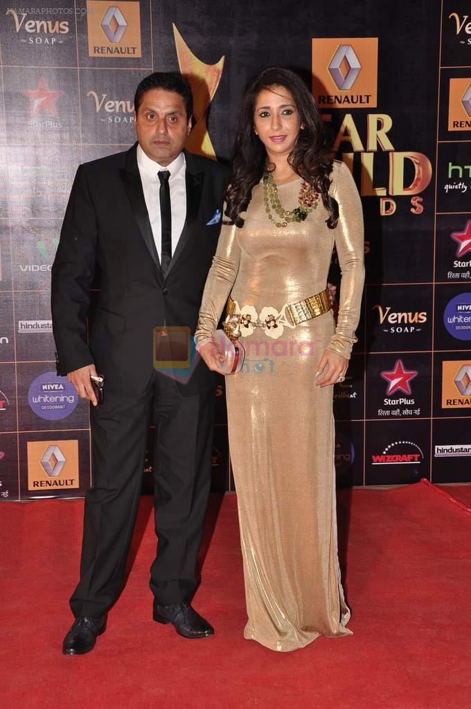 Krishika Lulla at Star Guild Awards red carpet in Mumbai on 16th Feb 2013
