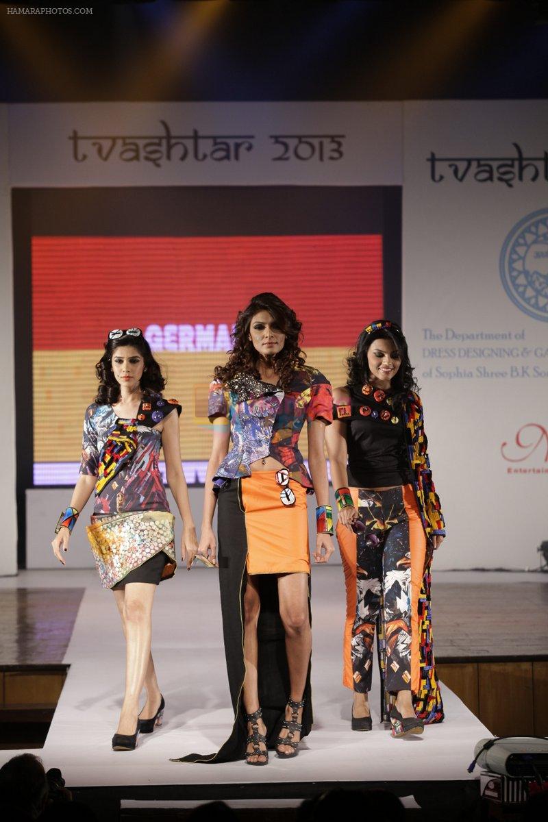 at Sophia college's Tvashtar 2013 Show in Mumbai on 17th Feb 2013