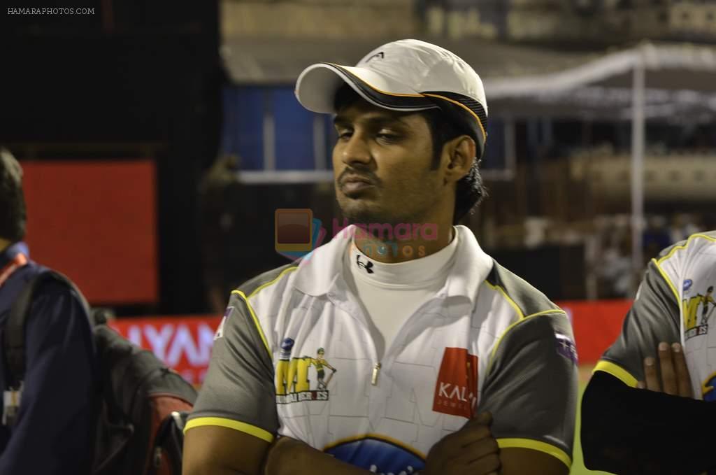 at ccl match from hyderabad on 17th Feb 2013